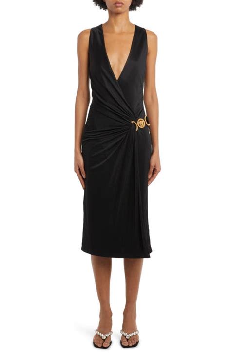 Women's Versace Little Black Dresses Sale 